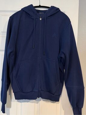 Oner Active - Classic Lounge Oversized Zip Through Hoodie | Midnight